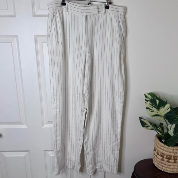 Abercrombie & Fitch Sloan Pin Striped Trousers - Picture 3 of 8
